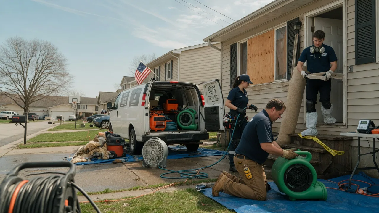 Water Damage Restoration in Bath, MI near me